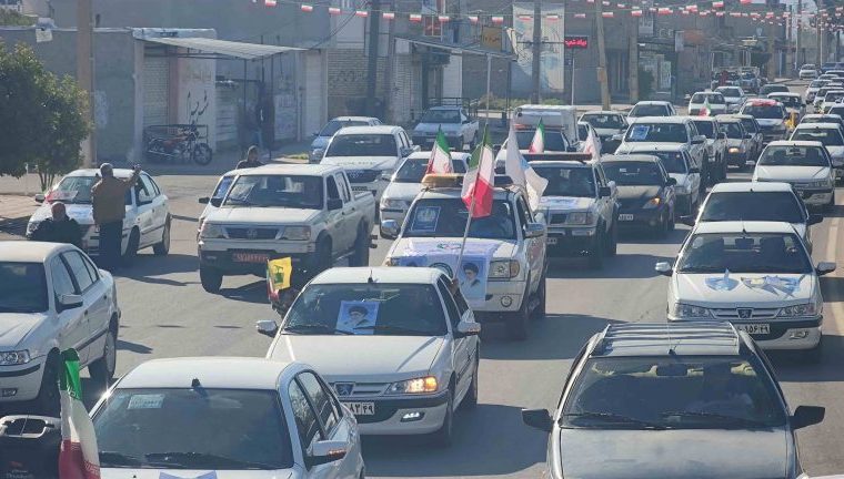 گرامیداشت چهل و ششمین سالگرد پیروزی انقلاب اسلامی در چرام/تصاویر