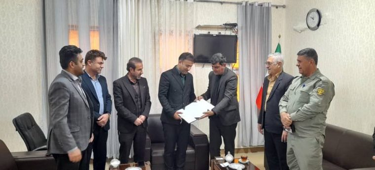 رئیس جدید اداره راه وشهرسازی چرام معارفه شد