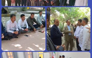 سرپرست هیئت ورزشی روستایی و عشایری و بازی های بومی محلی استان روسای هیات های مناطق  گرمسیری وارد چرام شدند .