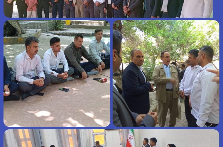 سرپرست هیئت ورزشی روستایی و عشایری و بازی های بومی محلی استان روسای هیات های مناطق  گرمسیری وارد چرام شدند .