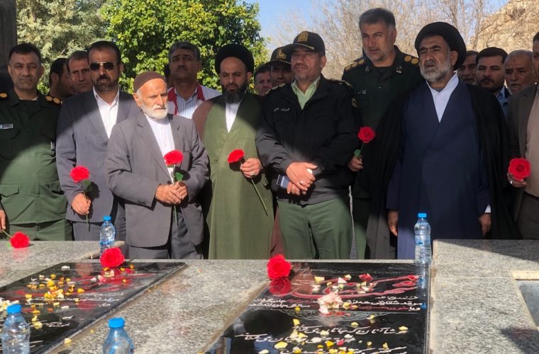 شروع دهه مبارک فجر در شهرستان چرام و تجدید میثاق با شهدا